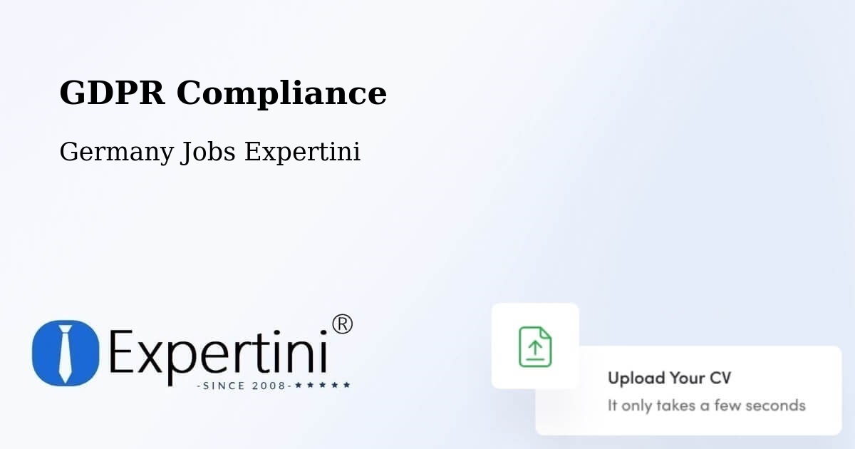 EU GDPR Compliance Statement – Lambsheim - Germany Jobs Expertini